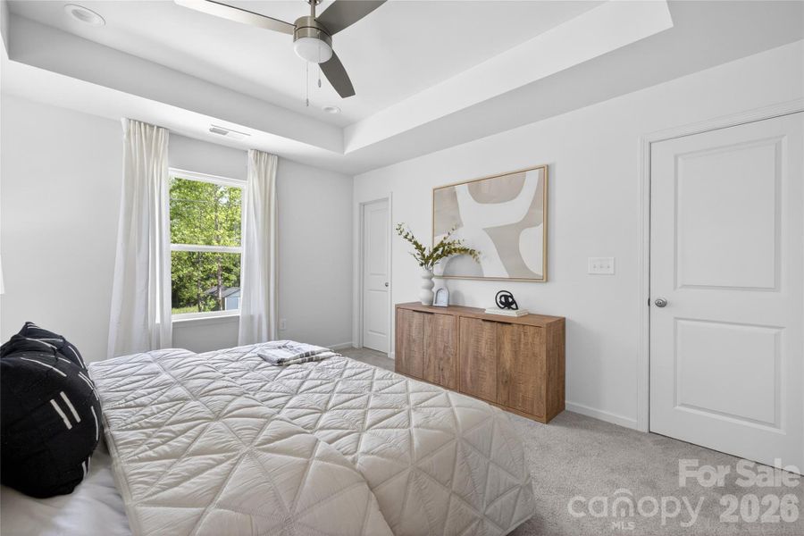 Furnished interior view inside a new home in , Charlotte (Image 16).
