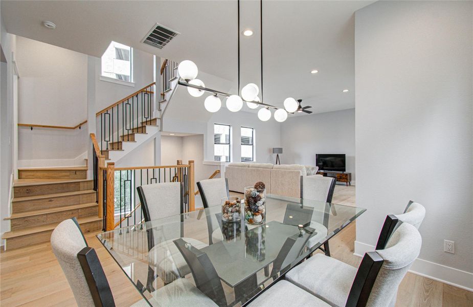 Furnished interior view inside a new home in , Houston (Image 31).