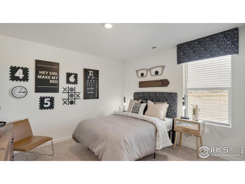 Furnished interior view inside a new home in Prairie Song, Windsor (Image 10).