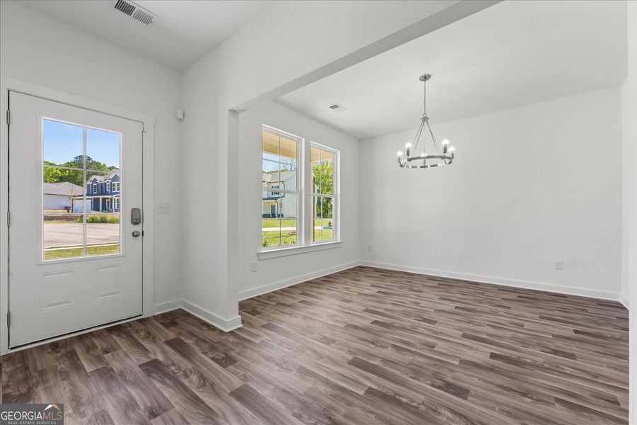 Spacious, unfurnished interior of a new home in Ellington Farms, Statham (Image 14).