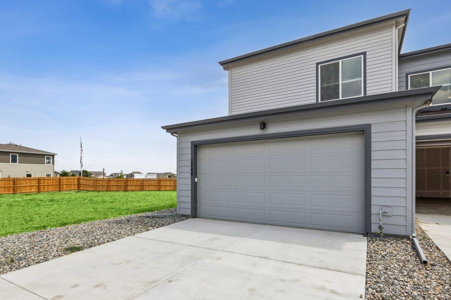 Exterior details and patio area of a home in Westside Crossing, Berthoud (Image 17). Exterior details and patio area of a home in Westside Crossing, Berthoud (Image 17).