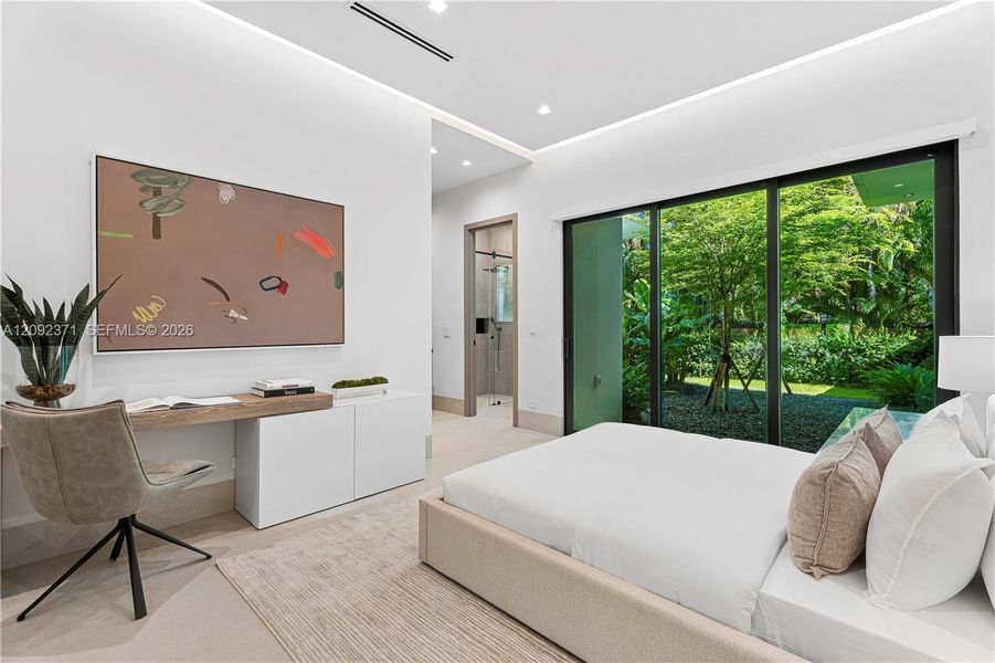 Furnished interior view inside a new home in , Pinecrest (Image 66).
