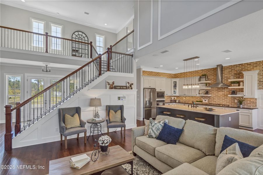 Furnished interior view inside a new home in , Green Cove Springs (Image 6).