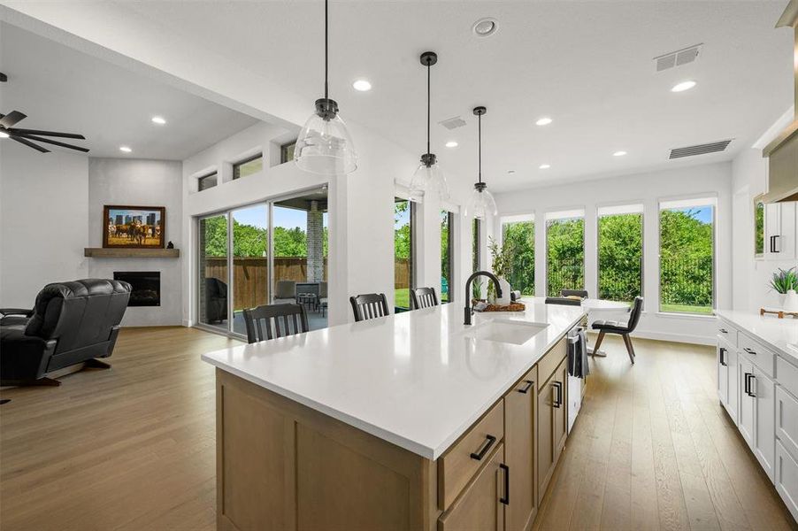 Furnished interior view inside a new home in Sonoma Verde, McLendon-Chisholm (Image 9).