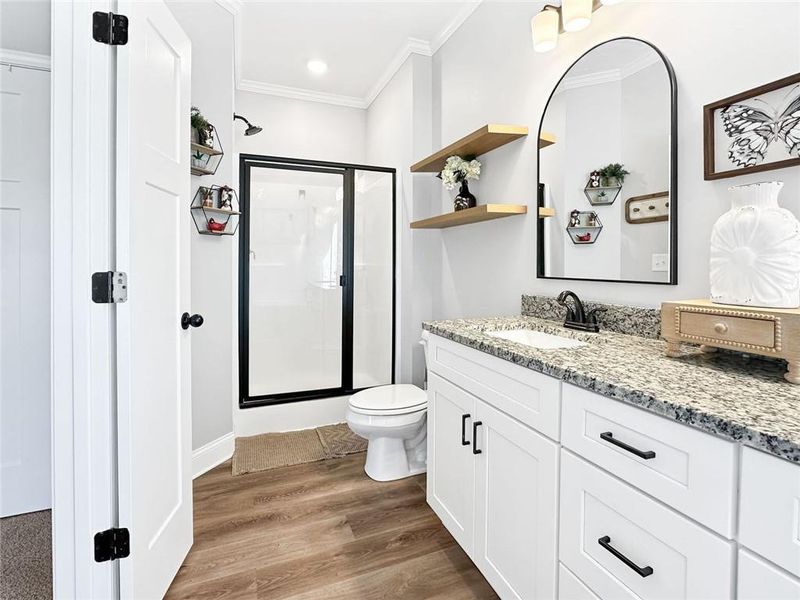 Furnished interior view inside a new home in , Rockmart (Image 14).