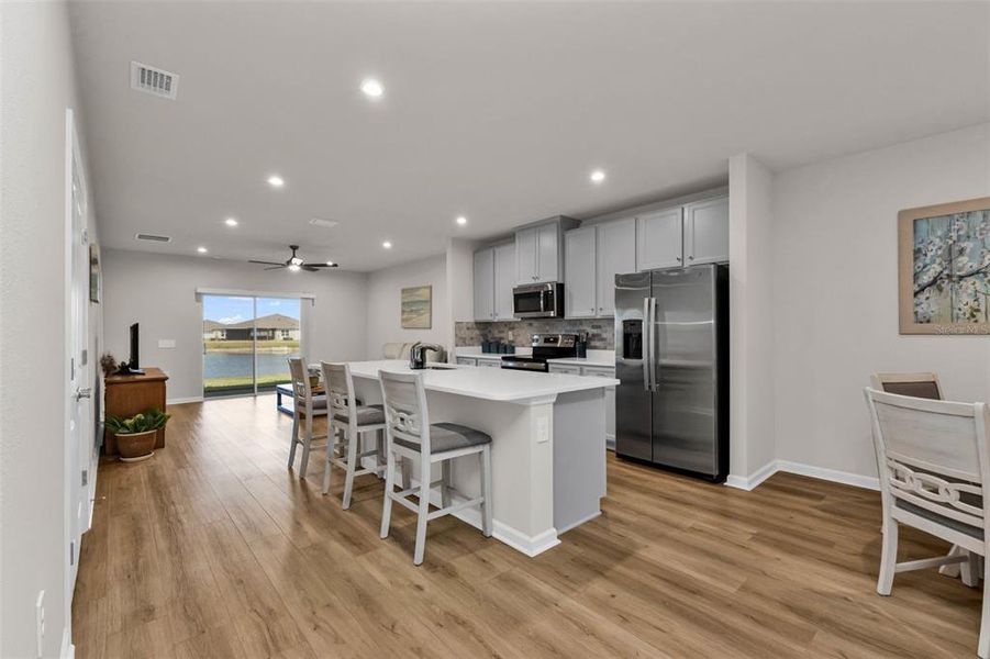 Furnished interior view inside a new home in , Port Charlotte (Image 16). Furnished interior view inside a new home in , Port Charlotte (Image 16).