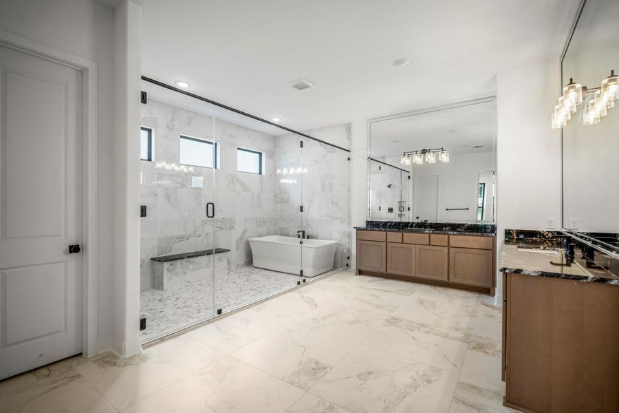 Furnished interior view inside a new home in Briarley, Montgomery (Image 10).
