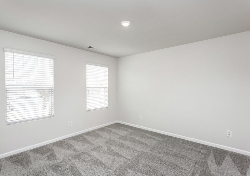 Secondary bedrooms are filled with natural light. Secondary bedrooms are filled with natural light.