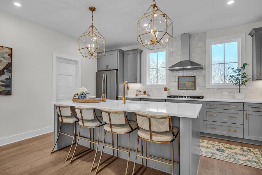 Furnished interior view inside a new home in Social Circle, Chattanooga (Image 4).