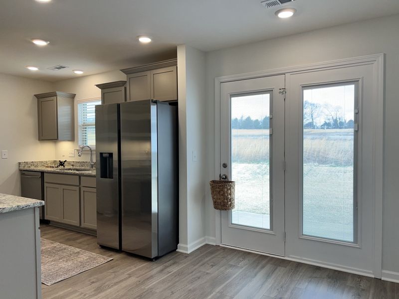 Furnished interior view inside a new home in Wheatfield, Shelbyville (Image 3).
