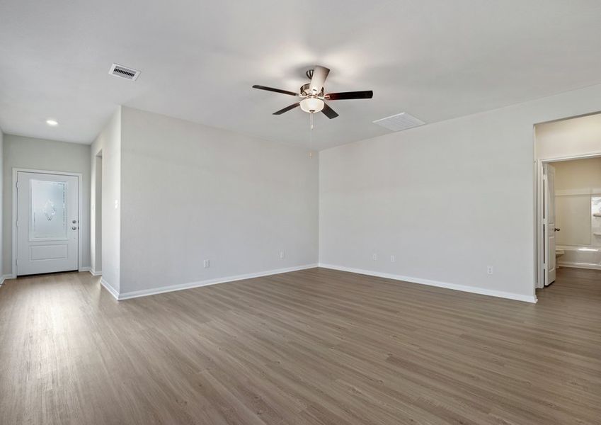 Spacious family room Spacious family room