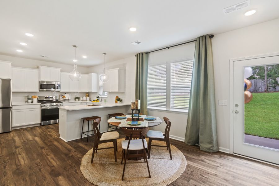 Furnished interior view inside a new home in Halton Oaks, Spartanburg (Image 8).
