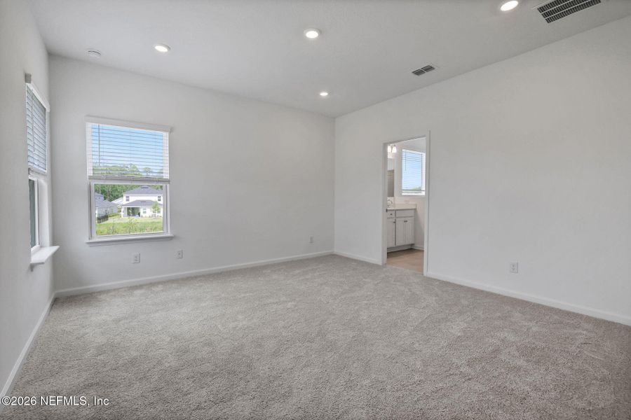 Spacious, unfurnished interior of a new home in TrailMark, St. Augustine (Image 35). Spacious, unfurnished interior of a new home in TrailMark, St. Augustine (Image 35).