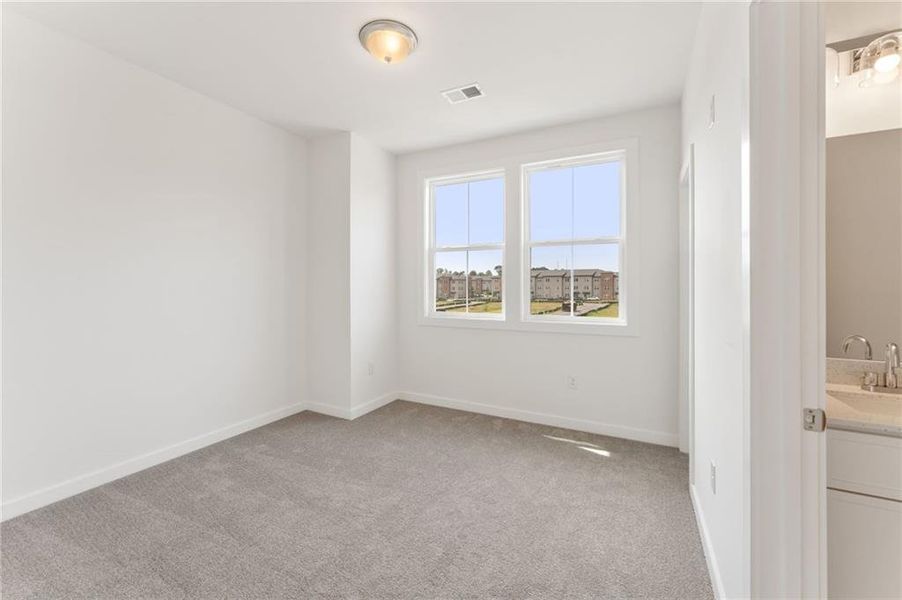 Spacious, unfurnished interior of a new home in Array, Atlanta (Image 23). Spacious, unfurnished interior of a new home in Array, Atlanta (Image 23).