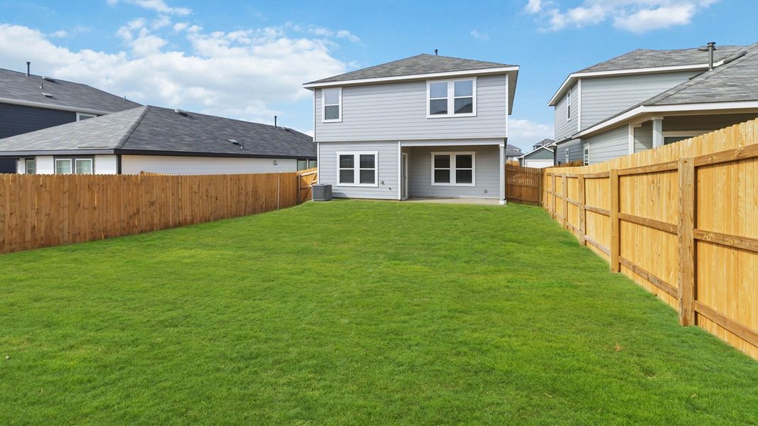 Exterior details and patio area of a home in Durango, Mustang Ridge (Image 17).