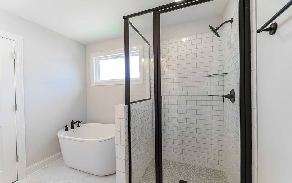 Furnished interior view inside a new home in The Retreat at Norman Farm, Hendersonville (Image 9).