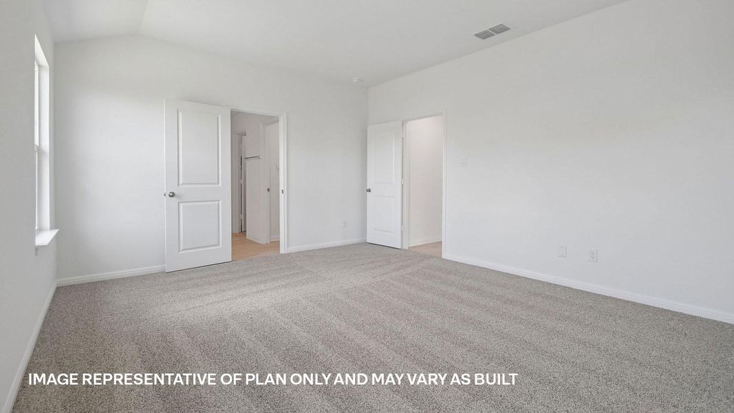 Spacious, unfurnished interior of a new home in Southgrove, Kyle (Image 26).