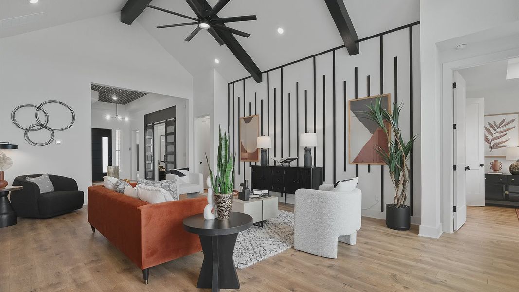 Furnished interior view inside a new home in Nolina, Georgetown (Image 15).