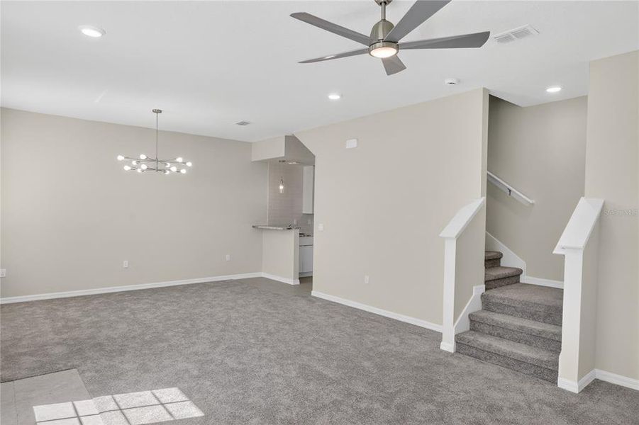 Spacious, unfurnished interior of a new home in , Davenport (Image 36).