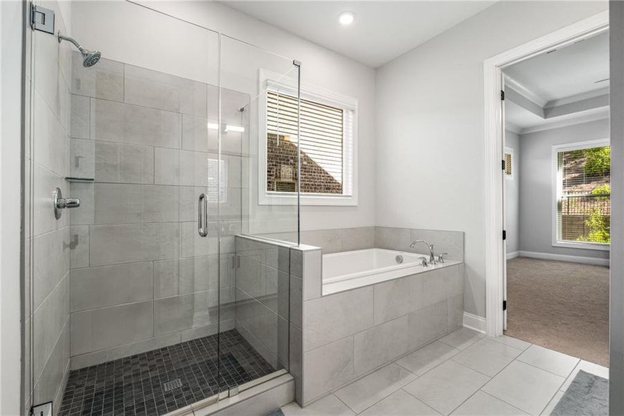 Furnished interior view inside a new home in , Johns Creek (Image 27). Furnished interior view inside a new home in , Johns Creek (Image 27).