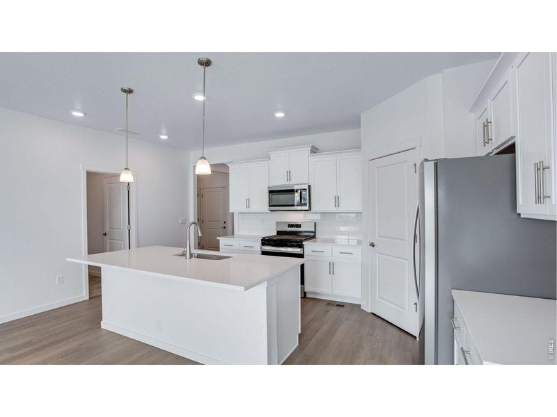 Furnished interior view inside a new home in Hansen Farm, Fort Collins (Image 6).