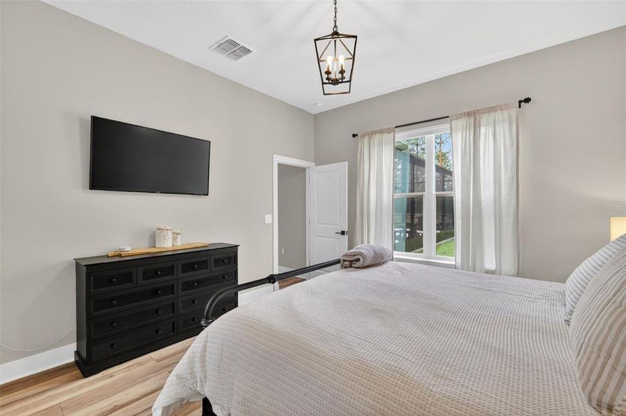 Furnished interior view inside a new home in , Dunnellon (Image 38).