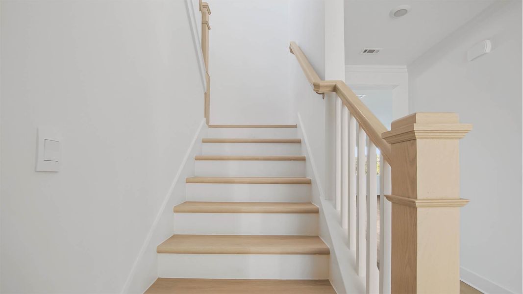Representative unfurnished interior of a home built from the Trenton by D.R. Horton in Parkside, Santa Rosa Beach (Image 26).