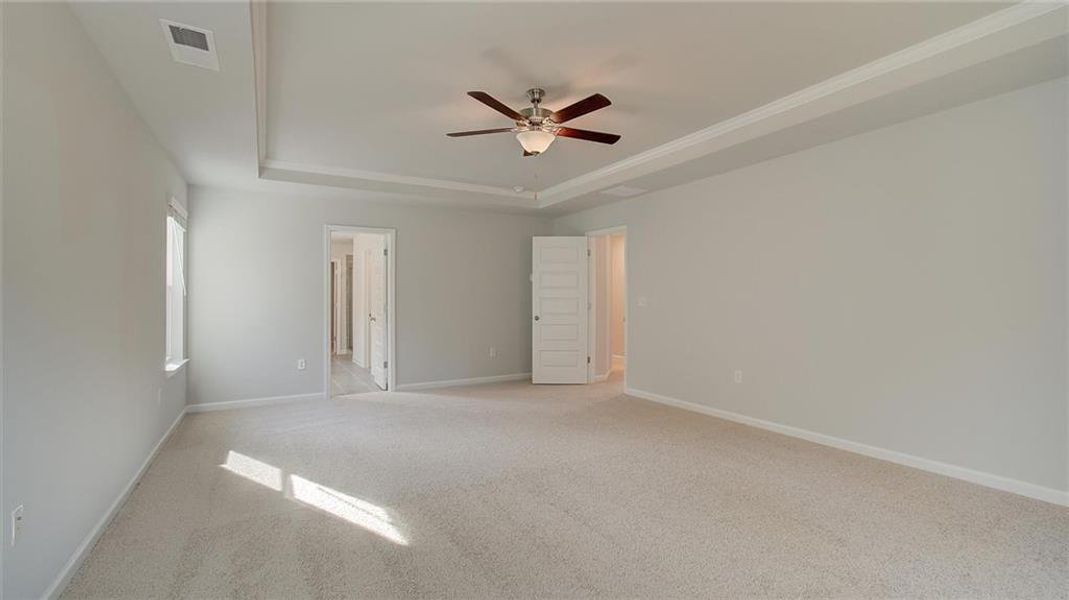 Spacious, unfurnished interior of a new home in Trinity Park, McDonough (Image 30).