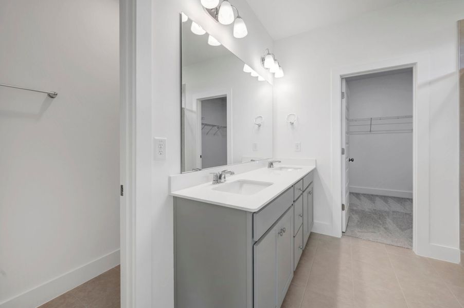 Furnished interior view inside a new home in McAlister Creek, Clayton (Image 10).