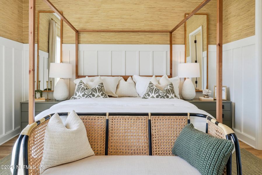 Furnished interior view inside a new home in , St. Augustine (Image 12).