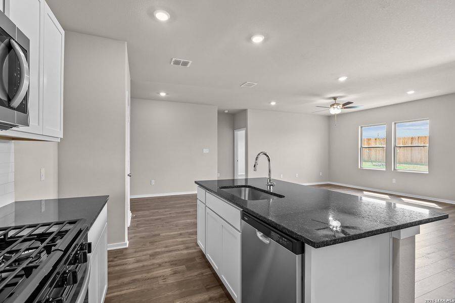 Furnished interior view inside a new home in Garden Grove, San Antonio (Image 12).