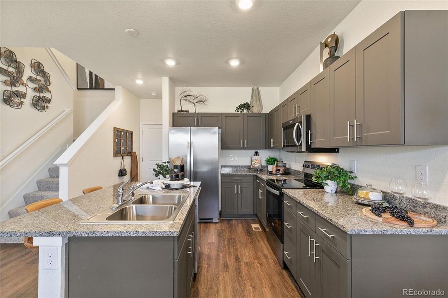 Furnished interior view inside a new home in Settlers Crossing, Commerce City (Image 16).