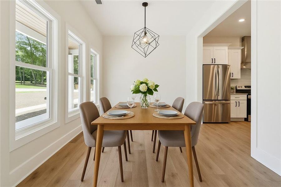 Furnished interior view inside a new home in , Monroe (Image 26). Furnished interior view inside a new home in , Monroe (Image 26).