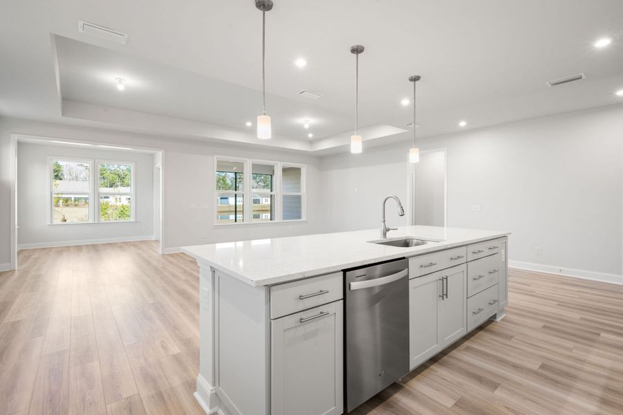 Furnished interior view inside a new home in Sun City Hilton Head, Bluffton (Image 8). Furnished interior view inside a new home in Sun City Hilton Head, Bluffton (Image 8).
