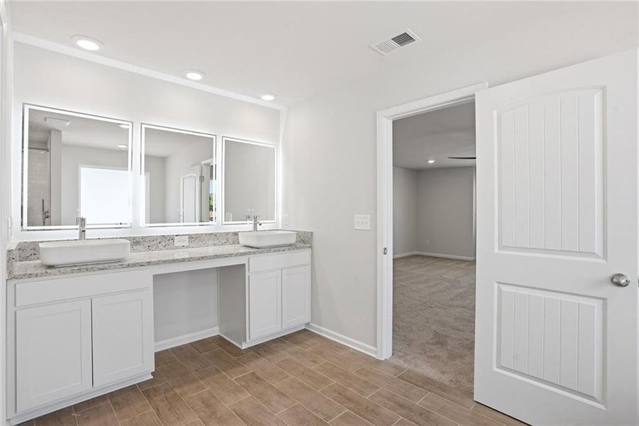 Furnished interior view inside a new home in Conner Springs, Social Circle (Image 8).