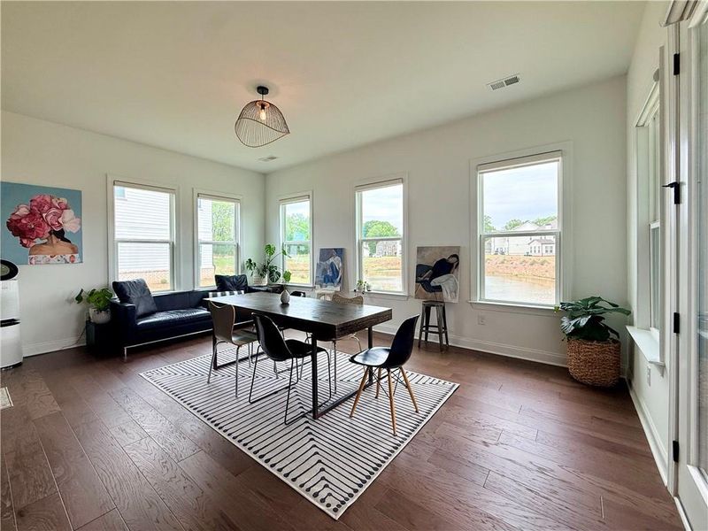Furnished interior view inside a new home in Encore, Duluth (Image 14).