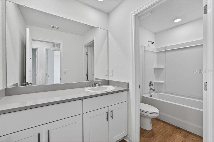Furnished interior view inside a new home in Palm Wind, Hudson (Image 12).