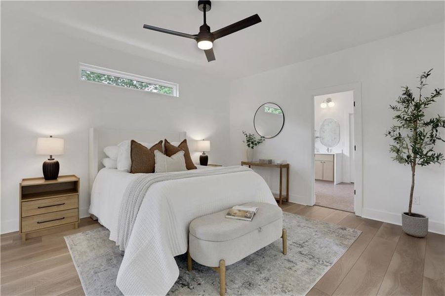 Furnished interior view inside a new home in , Scottdale (Image 49).