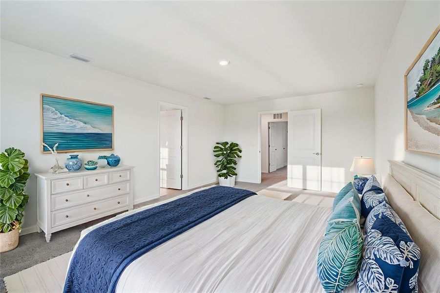 Furnished interior view inside a new home in Ocala Crossings South, Ocala (Image 6).