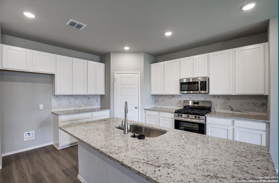 Furnished interior view inside a new home in Horizon Pointe, Converse (Image 8).