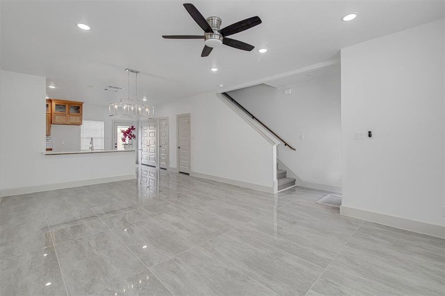 View from the living room.