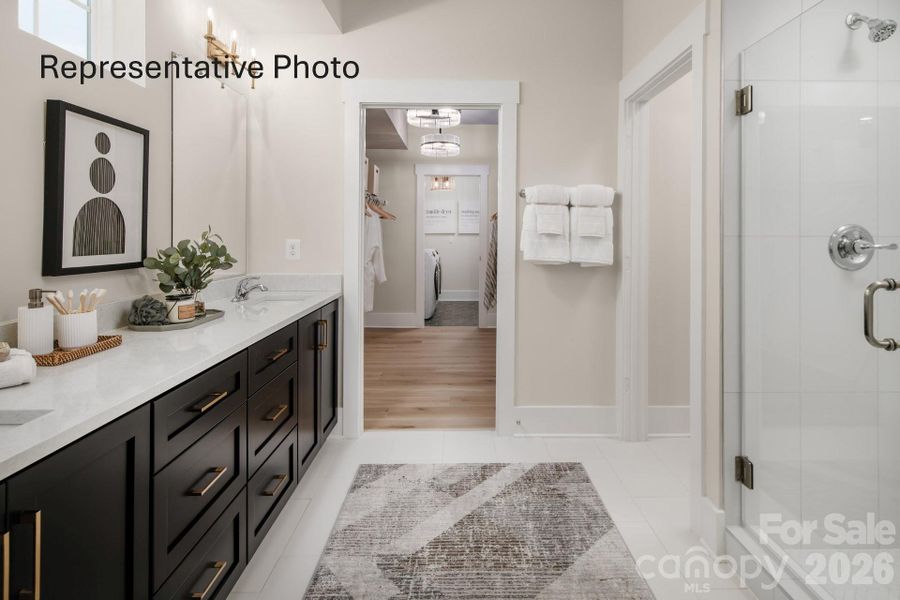Furnished interior view inside a new home in , Fort Mill (Image 10). Furnished interior view inside a new home in , Fort Mill (Image 10).