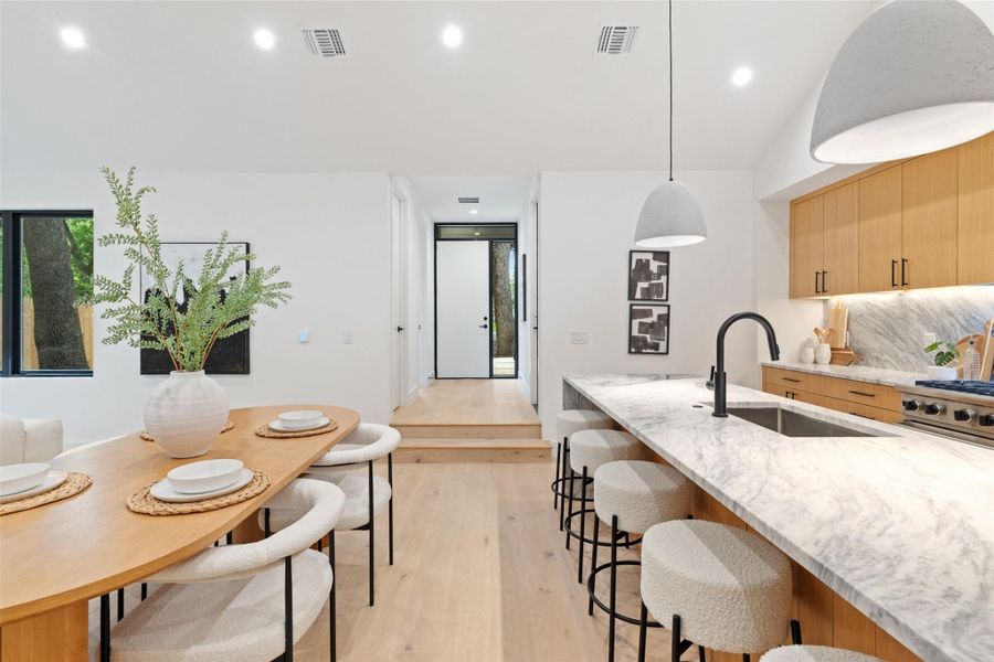 Furnished interior view inside a new home in , Austin (Image 14).