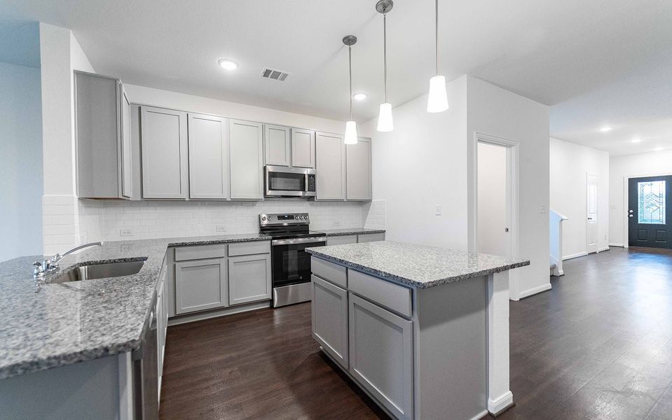 Furnished interior view inside a new home in Cool Water, Jarrell (Image 4).