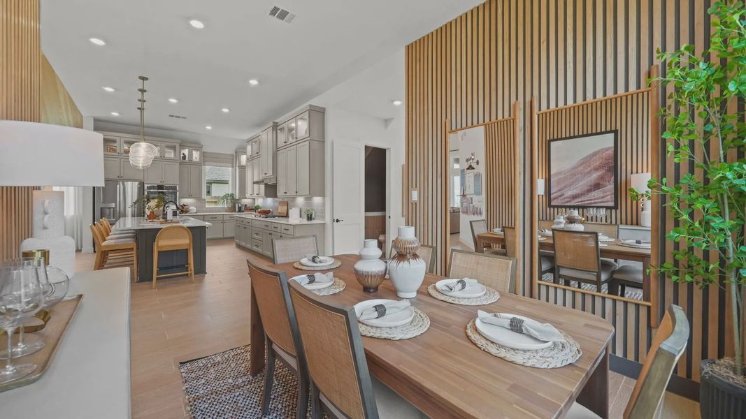 Furnished interior view inside a new home in Grange, Katy (Image 12).