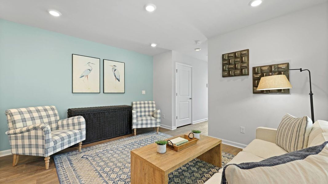 Furnished interior view inside a new home in The Timbers, Harleyville (Image 24).