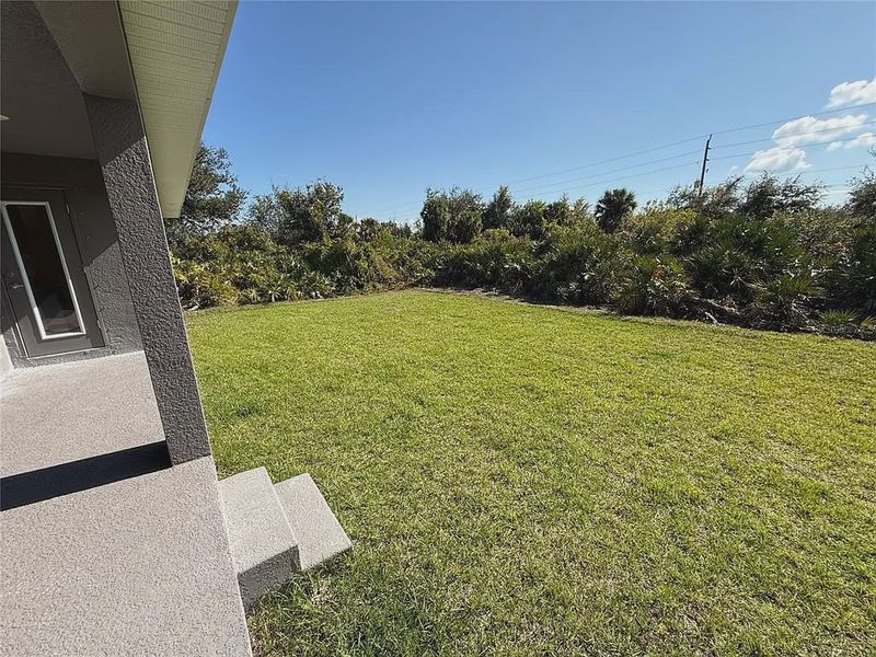 Exterior details and patio area of a home in South Gulf Cove, Port Charlotte (Image 18).