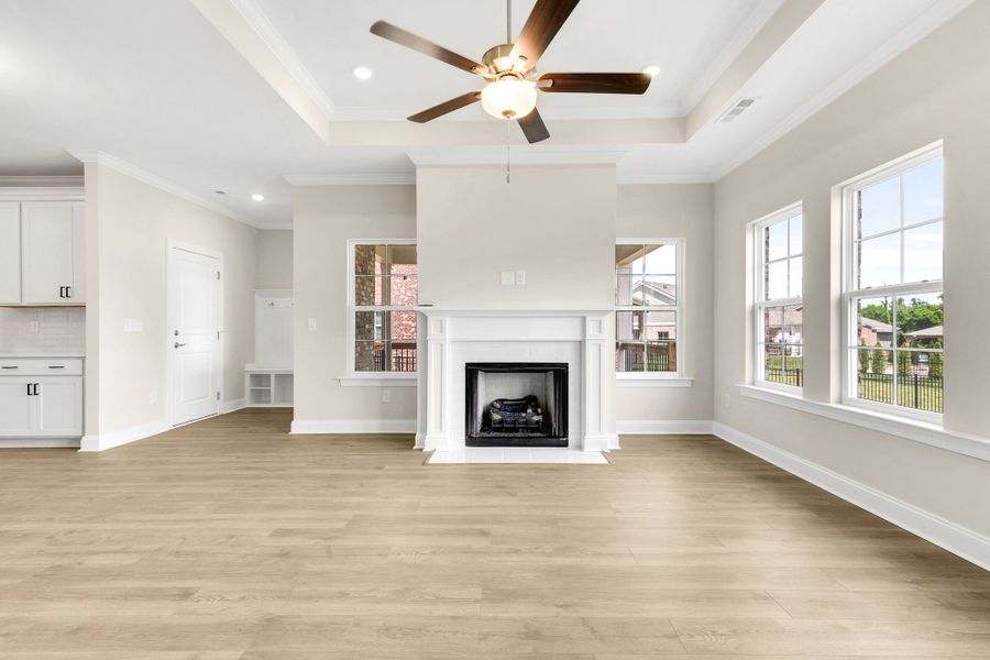 Spacious, unfurnished interior of a new home in Rutherford, Columbia (Image 25). Spacious, unfurnished interior of a new home in Rutherford, Columbia (Image 25).