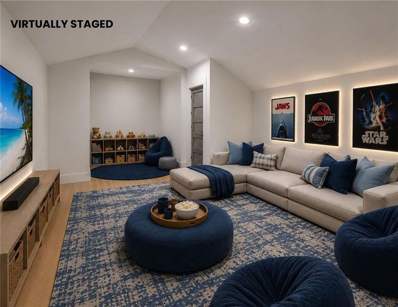 Furnished interior view inside a new home in , Hoschton (Image 38).