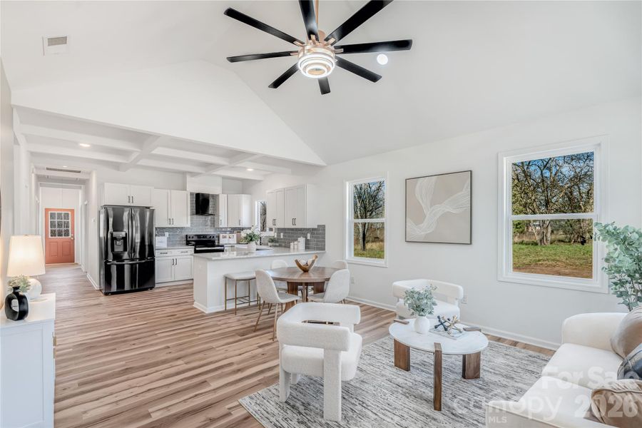 Furnished interior view inside a new home in , Shelby (Image 4).